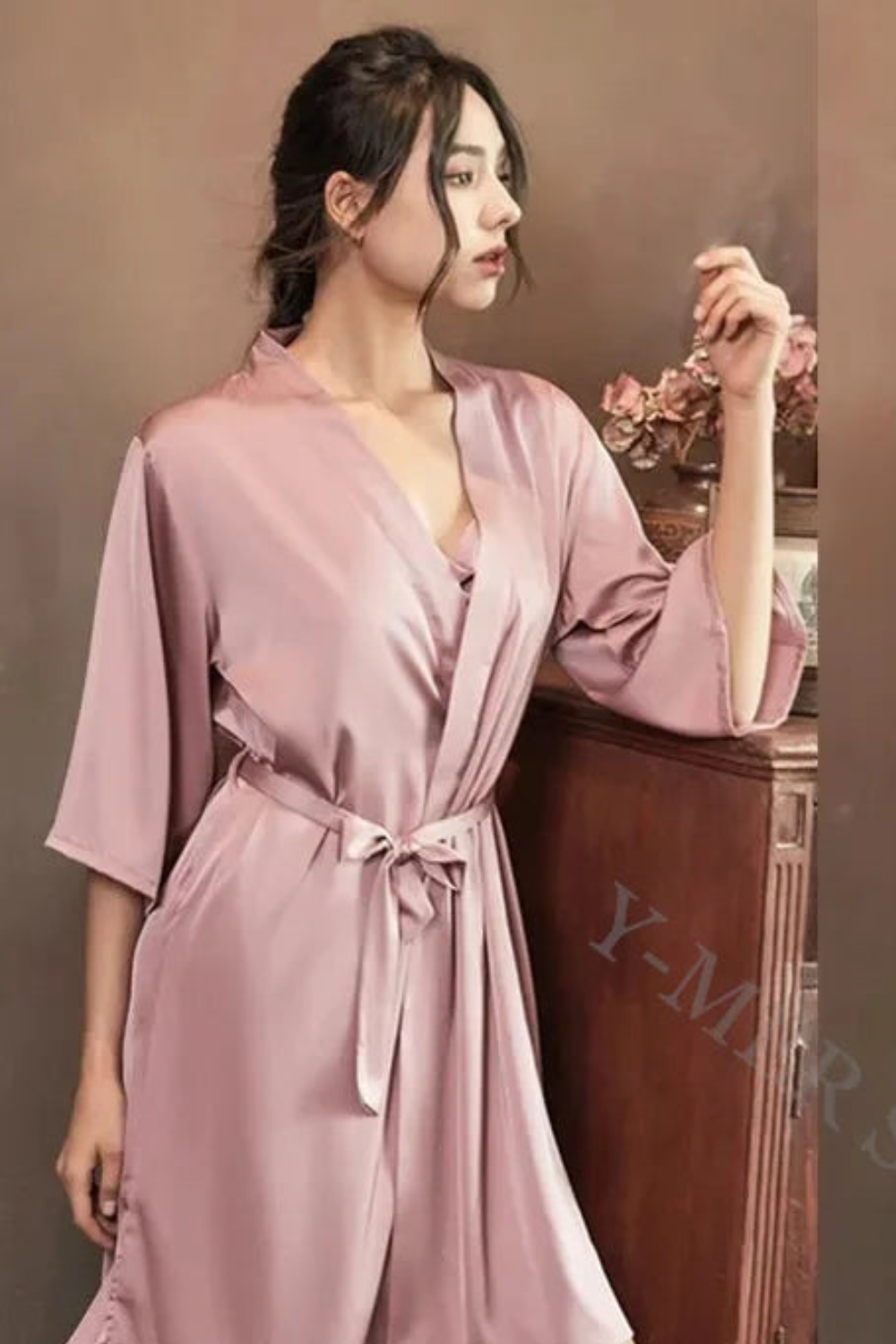 Peignoir Femme Satin