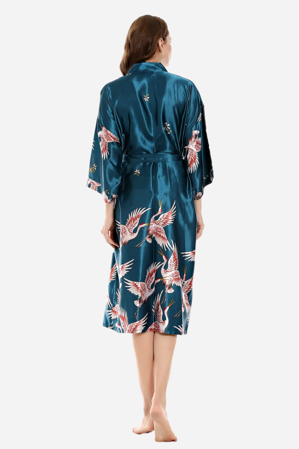 Peignoir Kimono Femme Vert