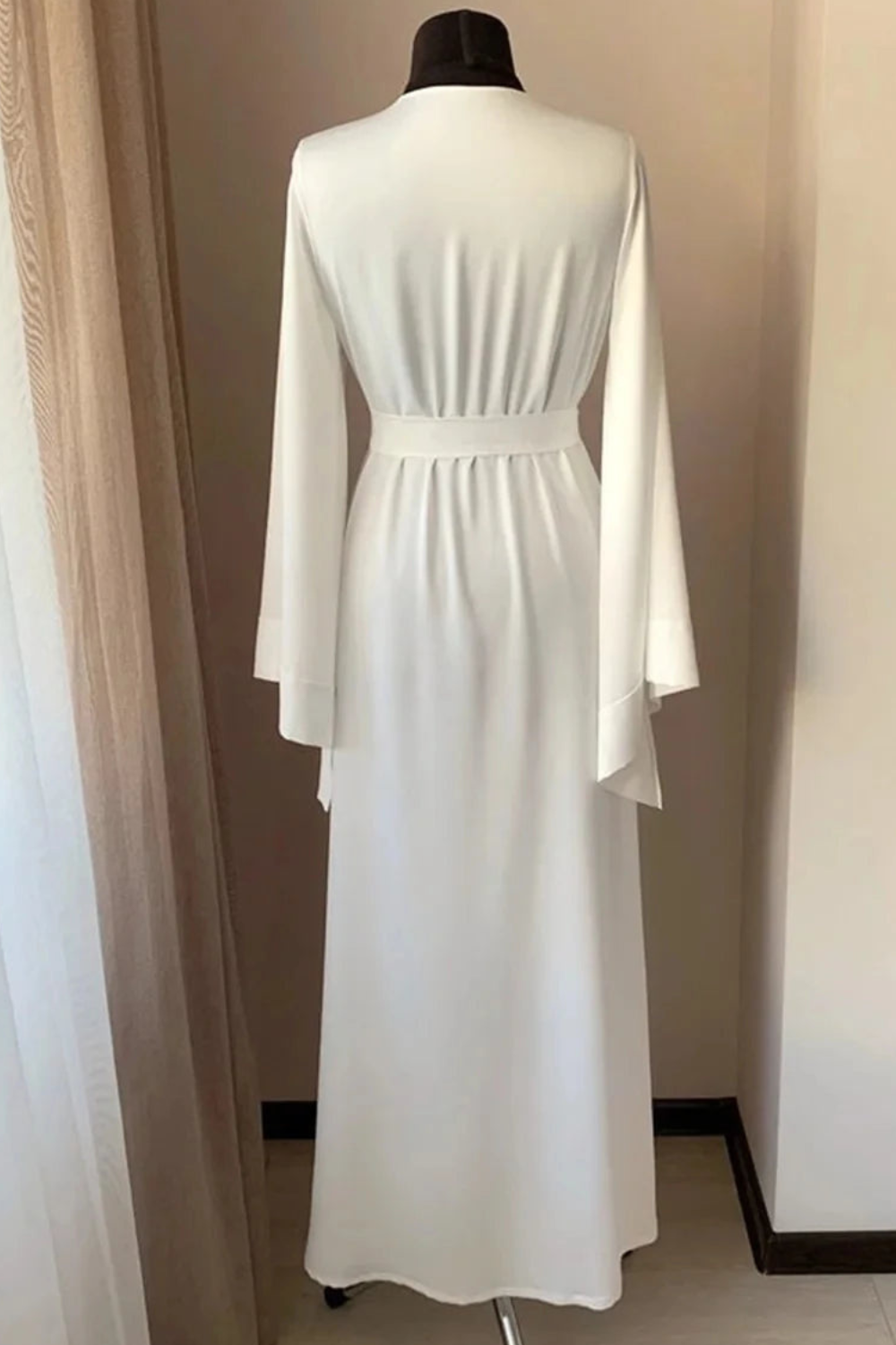 Peignoir Luxe pour Femme Blanc