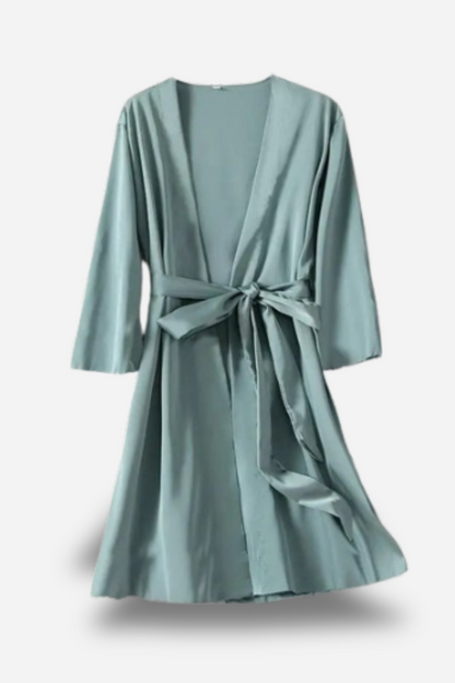 Peignoir Femme Satin